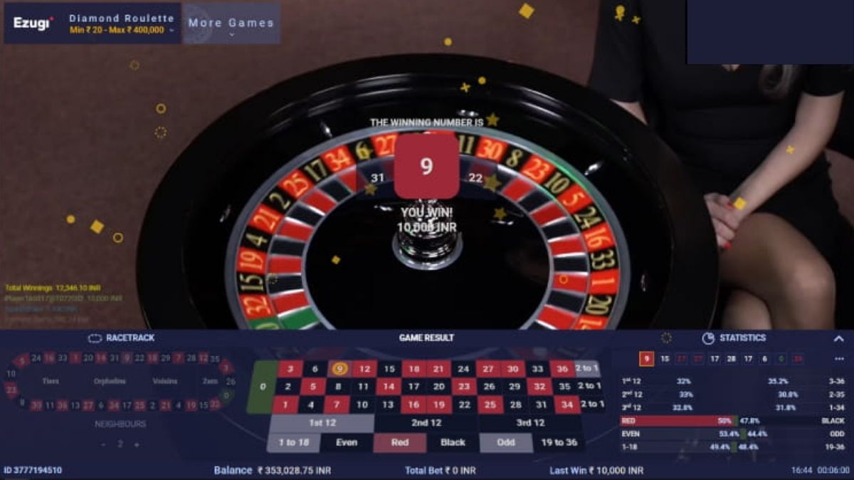 Live Diamond Roulette - Game 2 - Cita666