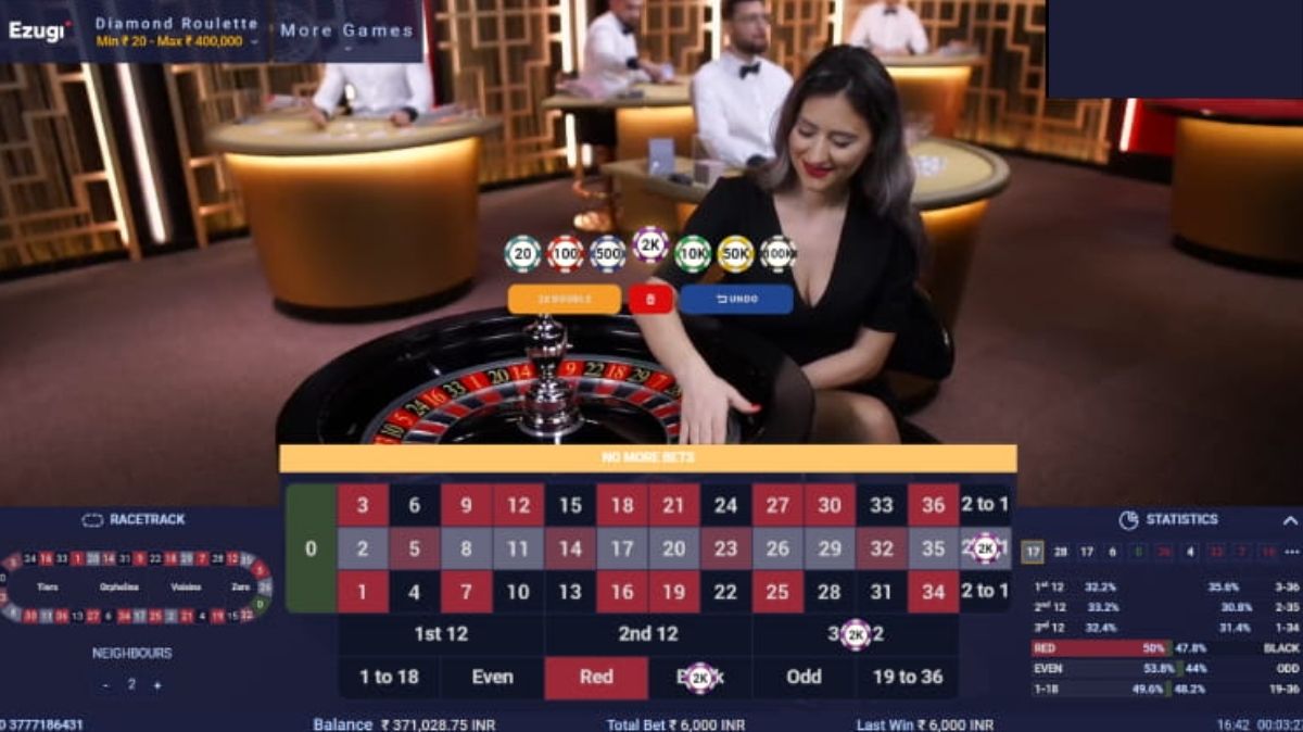 Live Diamond Roulette - Game 1 - Cita666