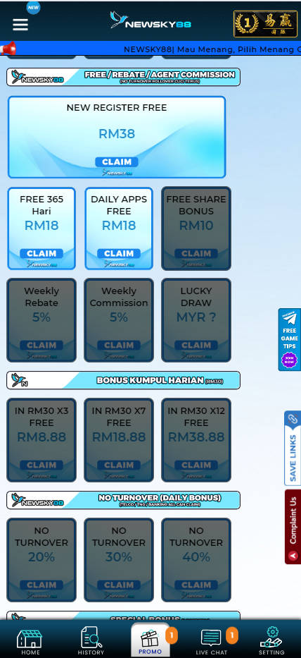 NewSky88 - Promotion - Cita666