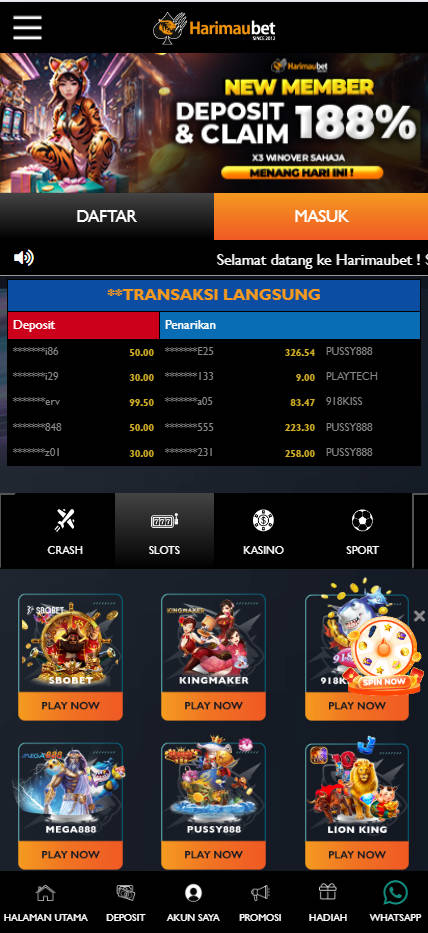 Harimaubet - Homepage - Cita666
