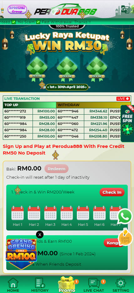 Perodua888 - Homepage - Cita666