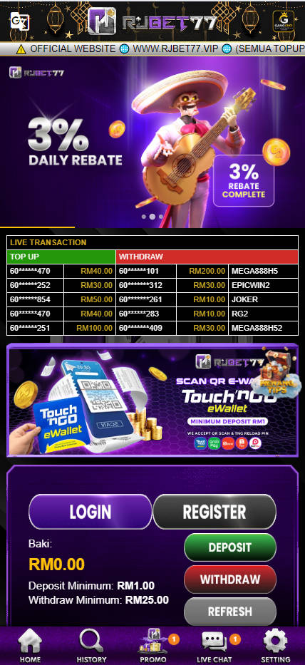 RJBET77 - Homepage - Cita666
