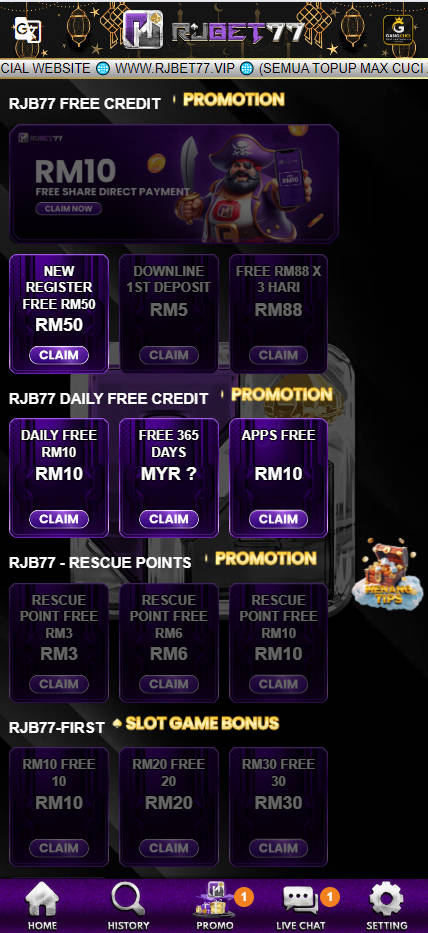 RJBET77 - Promotion - Cita666