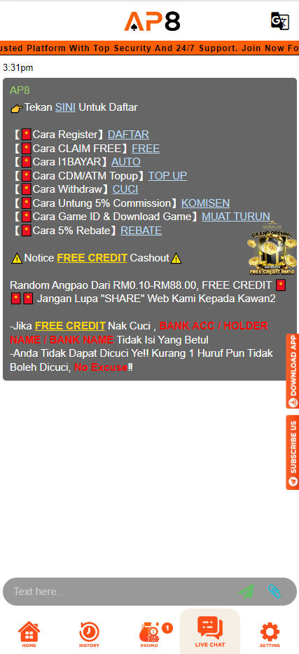 AP8 - Live Chat - Cita666