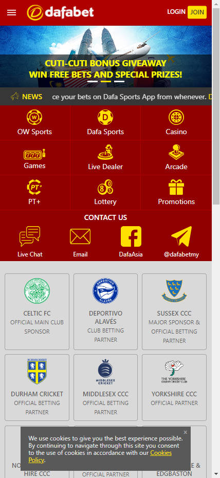Dafabet - Homepage - Cita666