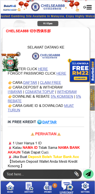 Chelsea888 - Livechat - cita666